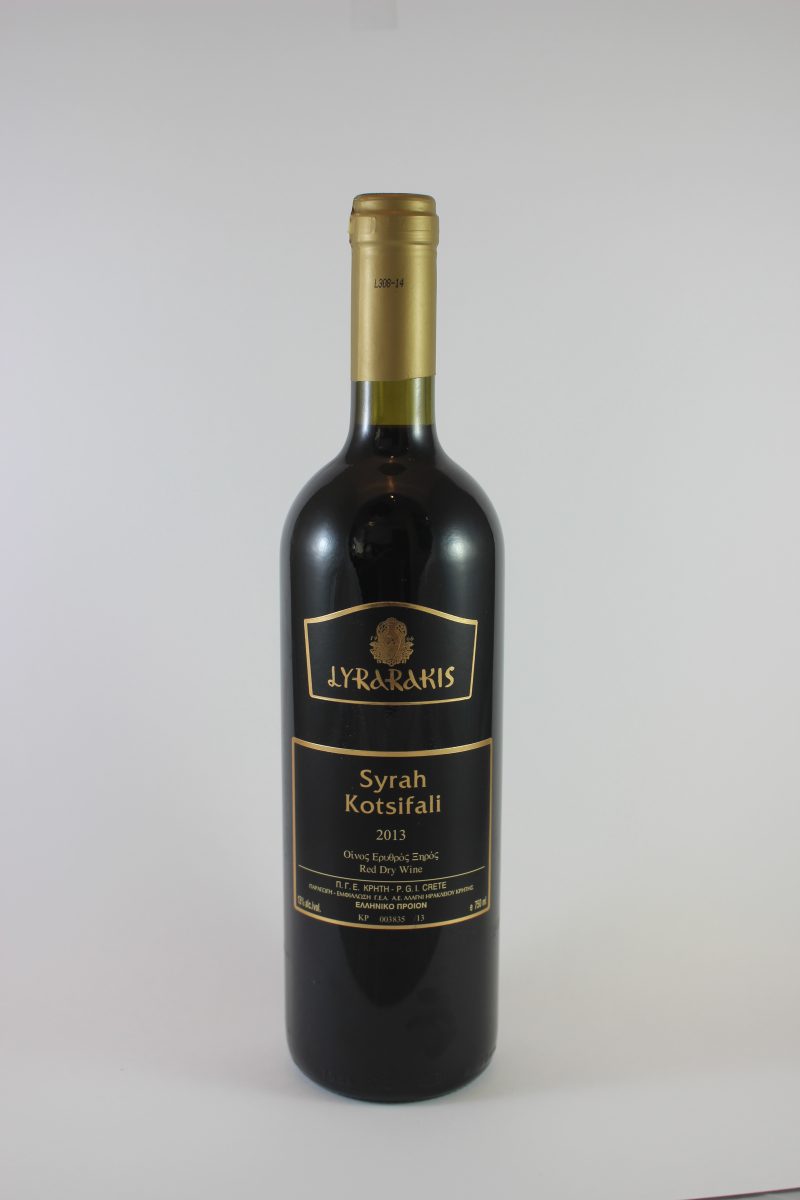 Wein der Woche: Lyrarakis „Syrah-Kotsifali“