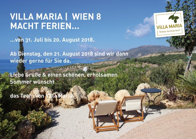 Villa Maria | Wien 8 macht Ferien…