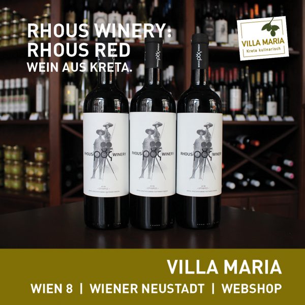 Villa Maria – Wein der Woche: Rhous Winery – Rhous Red (Kotsifali-Syrah), Kreta