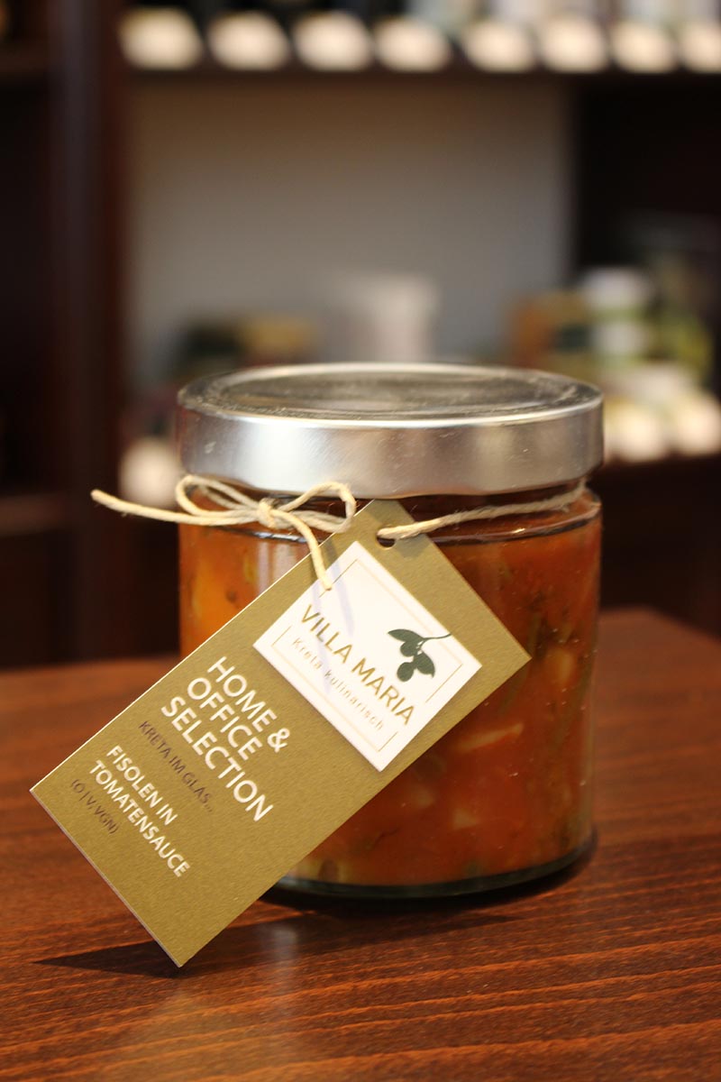 Nur mehr diese Woche: Villa Maria | Home & Office Selection: Fisolen in Tomatensauce (O | v, vgn)