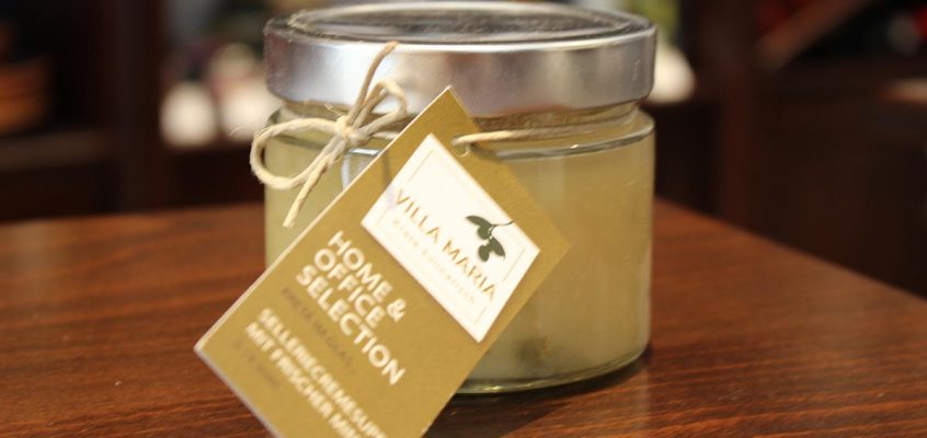 Nur mehr diese Woche: Villa Maria | Home & Office Selection: Selleriecremesuppe mit frischer Minze (L | v, vgn)