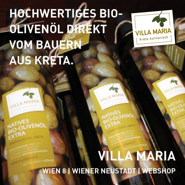 Sommerzeit – Genusszeit! Und dazu: hochwertiges Bio-Olivenöl Nativ Extra direkt vom Bauern aus Kreta.