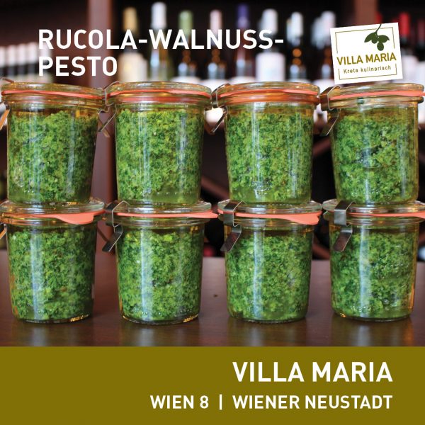 NEU: Villa Maria | Rucola-Walnuss-Pesto