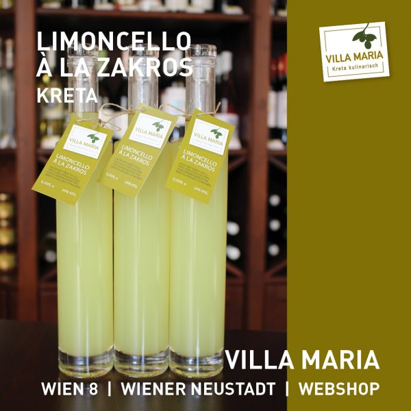 Villa Maria – Limoncello à la Zakros: DAS Sommergetränk!