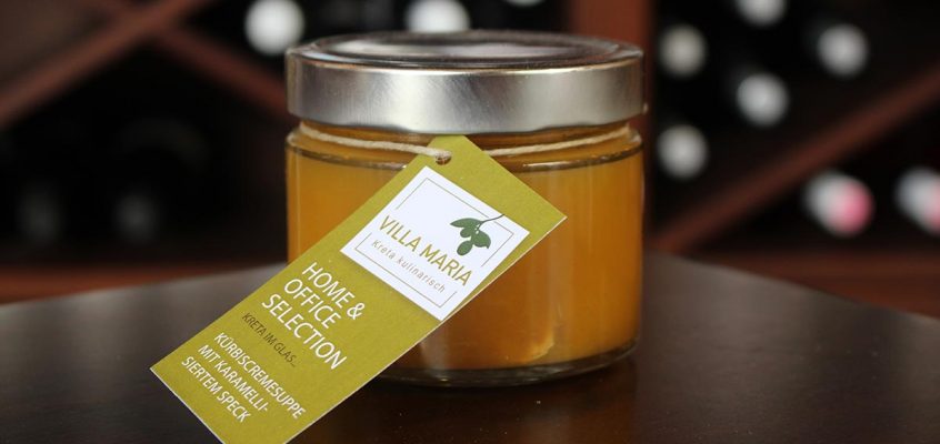 Villa Maria | Home & Office Selection: Kürbiscremesuppe mit karamellisiertem Speck