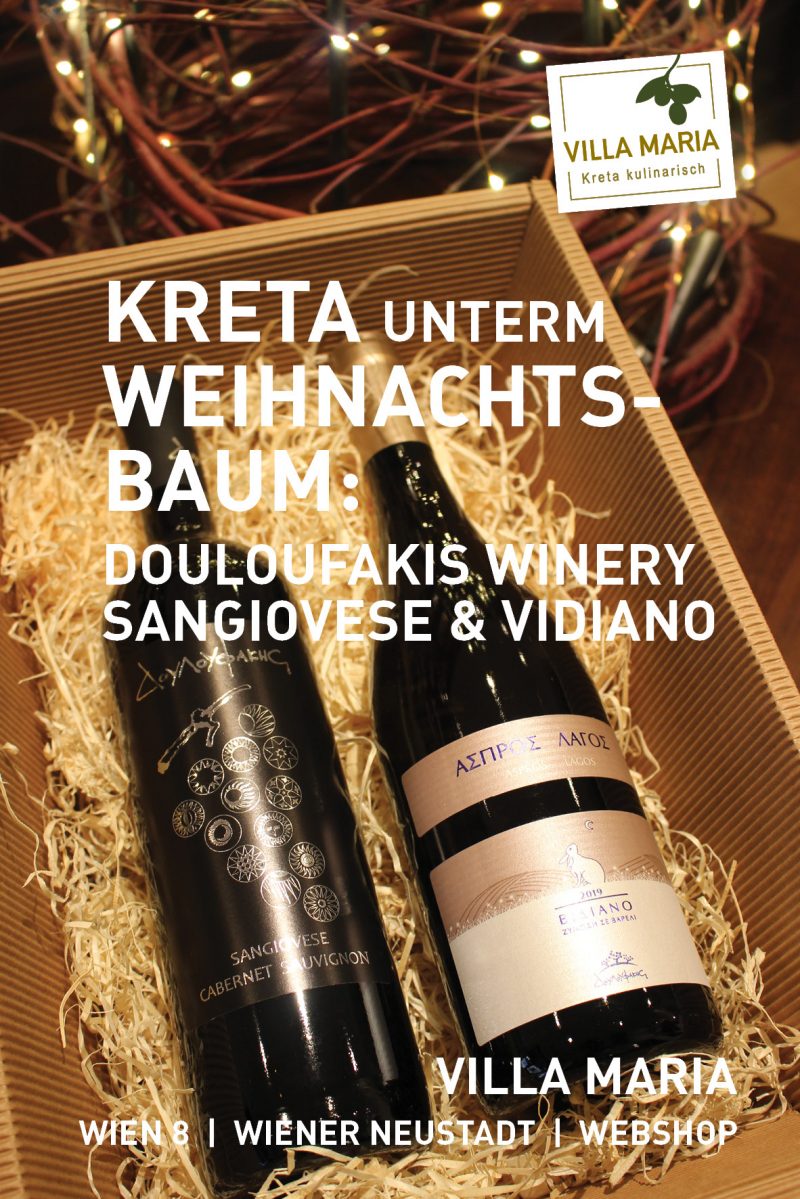 Kreta unterm Weihnachtsbaum: Douloufakis Winery – Sangiovese & Vidiano…