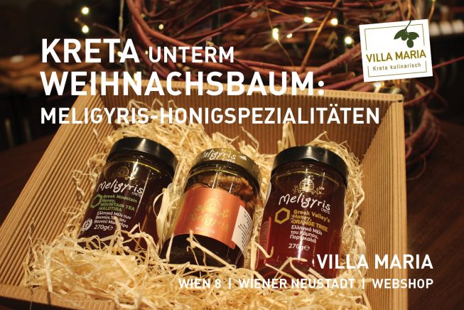 Kreta unterm Weihnachtsbaum: Meligyris – Honigspezialitäten…