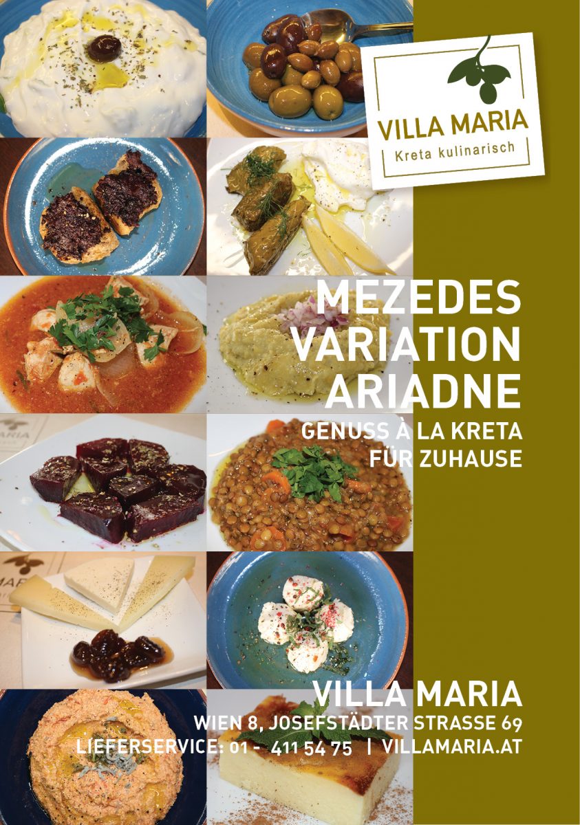 Mezedes-Variation „Ariadne“ – Genuss à la Kreta für zuhause.