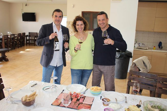 Zu Besuch bei sehr lieben Freunden: Evagelia & Tasos von der Agelakis Winery, Trapsano, Kreta