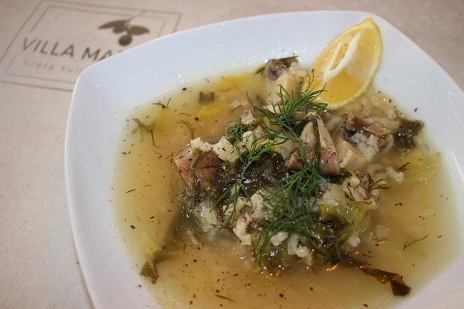 Villa Maria | Home & Office Selection:  Heute: Magiritsa (Vegetarisch-griechische Ostersuppe) (O | v, vgn).