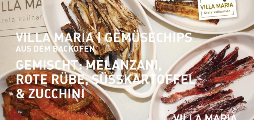 NEU: Villa Maria | Gemüse-Chips aus dem Backofen