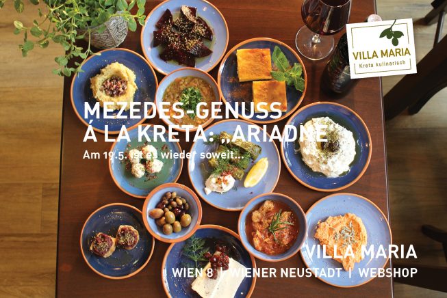 Mezedes-Genuss á la Kreta bei Villa Maria!  :P