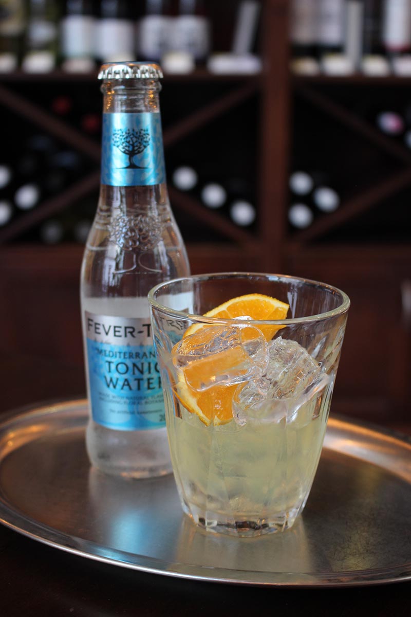 NEU auf der Karte bei Villa Maria in Wien 8: West Coast Dry Gin: Bitterorange – Tonic