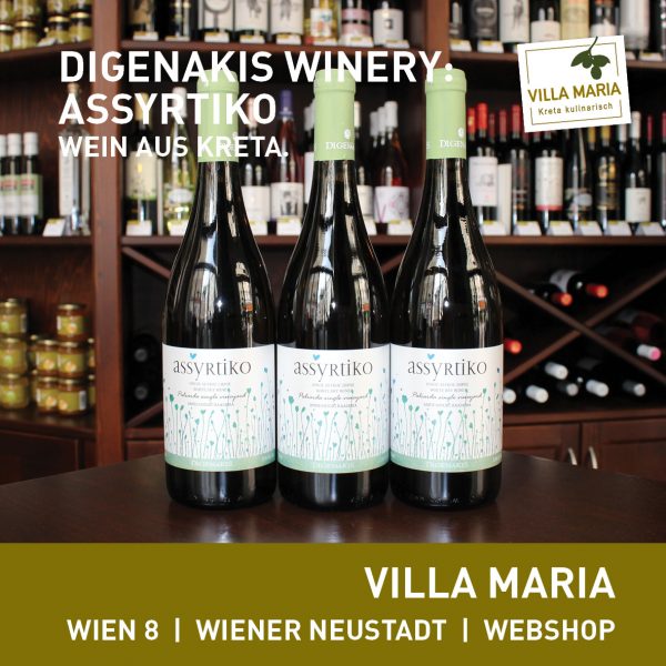 Villa Maria – Wein der Woche: Digenakis Winery: Assyrtiko