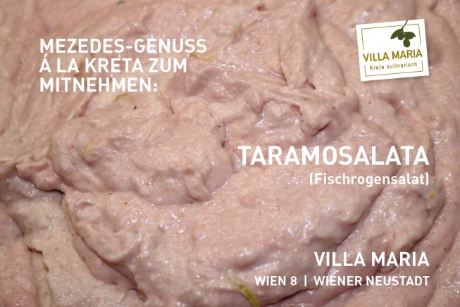 Mezedes-Genuss á la Kreta zum Mitnehmen: Taramosalata (Fischrogensalat)