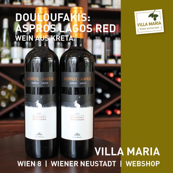Villa Maria – Wein der Woche: Douloufakis Winery – Aspros Lagos Cabernet Sauvignon