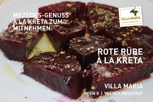 Mezedes-Genuss á la Kreta zum Mitnehmen: Rote Rübe á la Kreta