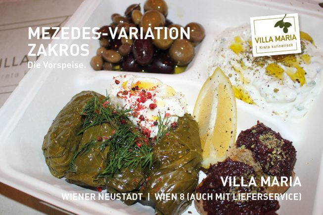 Mezedes-Variation „Zakros“ – Lockdown-Genuss à la Kreta für zuhause.