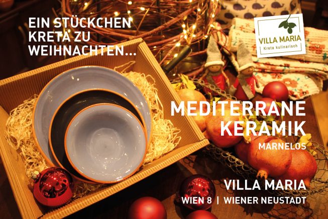 Ein Stückchen Kreta zu Weihnachten: Marnelos – Mediterrane Keramik…