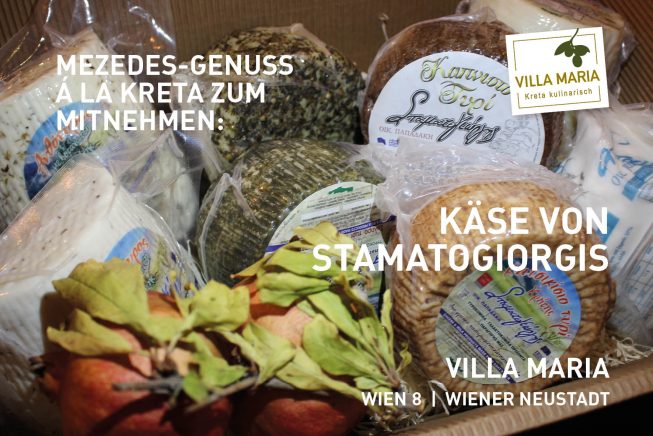 Für Ihren Festtagstisch: Mezedes-Genuss à la Kreta von Villa Maria…