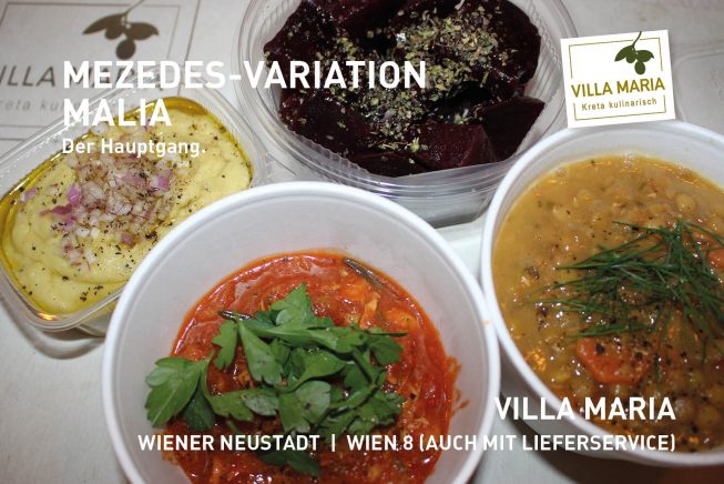 Mezedes-Variation „Malia“ – Lockdown-Genuss à la Kreta für zuhause.