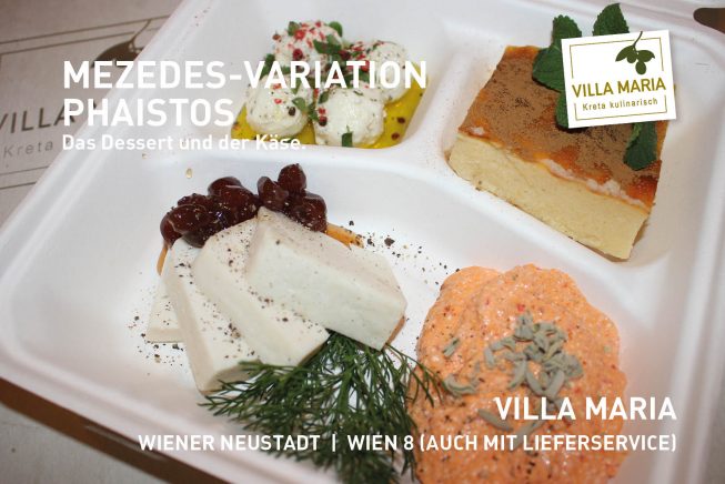 Mezedes-Variation „Phaistos“ – Lockdown-Genuss à la Kreta für zuhause.