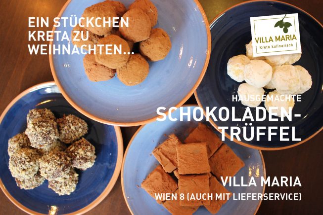 Hausgemachter Villa Maria | Schokoladentrüffelgenuss à la Kreta …