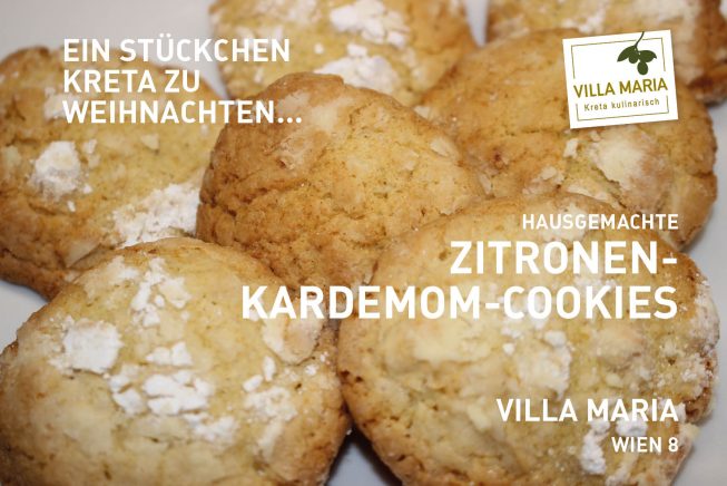 Handgemachter Villa Maria | Weihnachtskeksgenuss à la Kreta: Melomakárona, Zitronen-Kardamom-Cookies & Co.