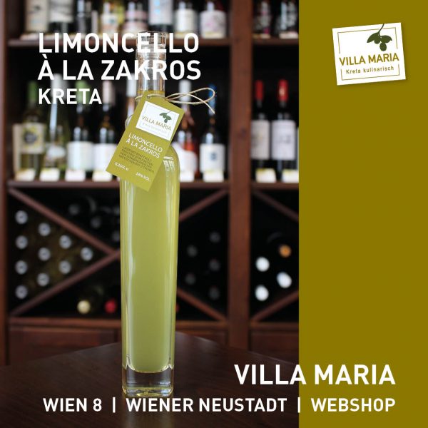 Unser Villa Maria | Limoncello á la Zakros 2022 ist fertig abgefüllt!