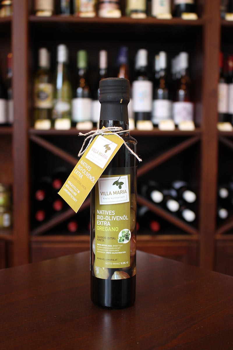 Villa Maria – Natives Bio-Olivenöl Extra mit Oregano…