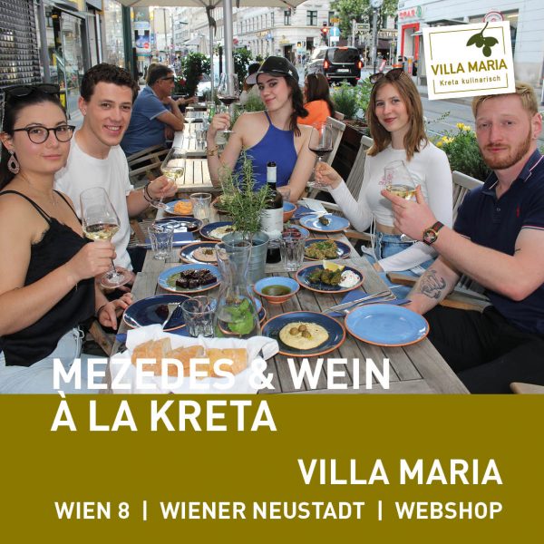 Mezedes & Wein à la Kreta…
