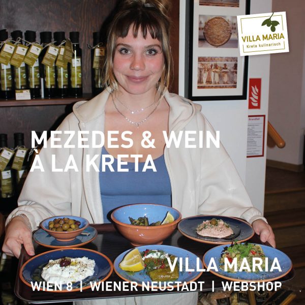 Mezedes & Wein à la Kreta…