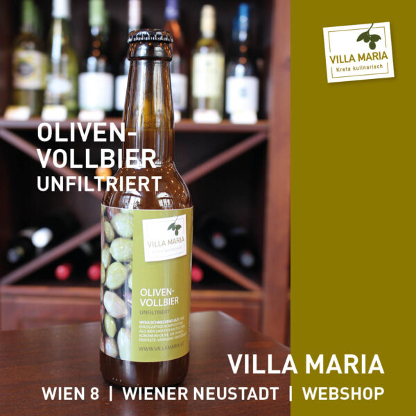 Villa Maria – Oliven-Vollbier: ein wahrer Genuss!