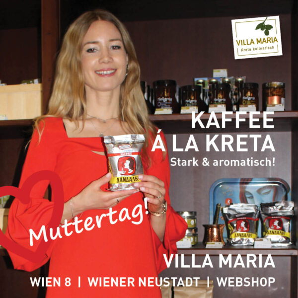 Bald ist Muttertag: Kaffee á la Kreta – stark & aromatisch!  😊