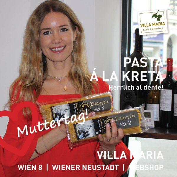 Bald ist Muttertag: Pasta á la Kreta – herrlich al dente!