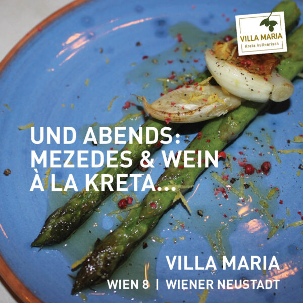 Und abends: Mezedes & Wein à la Kreta…