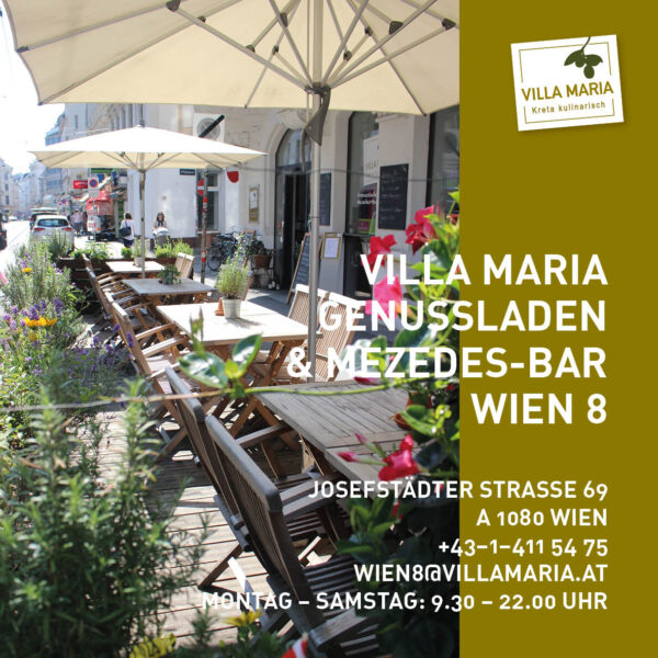 Herzlich Willkommen auf der neuen Facebook-Seite von Villa Maria | Kreta kulinarisch!