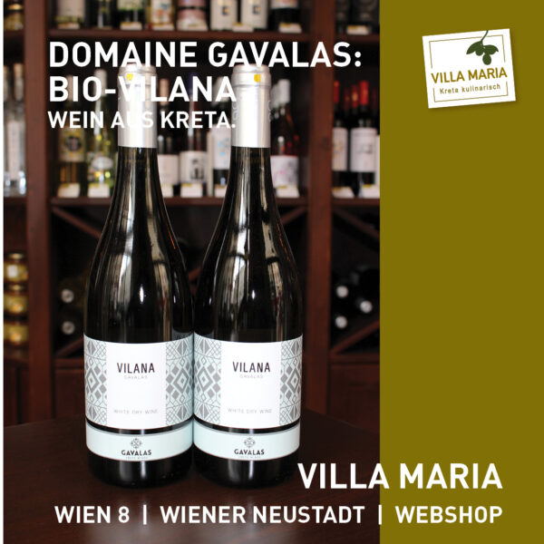 Villa Maria – Wein der Woche: Domaine Gavalas – Bio-Vilana