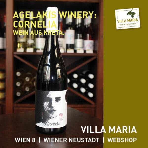 Villa Maria – Wein der Woche: Agelakis Winery – Cornelia (Merlot-Syrah-Liatiko)