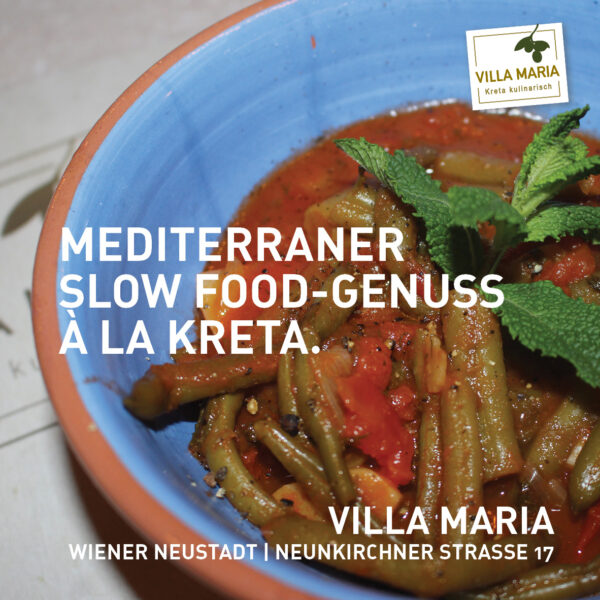Mediterraner Slow Food-Genuss à la Kreta.