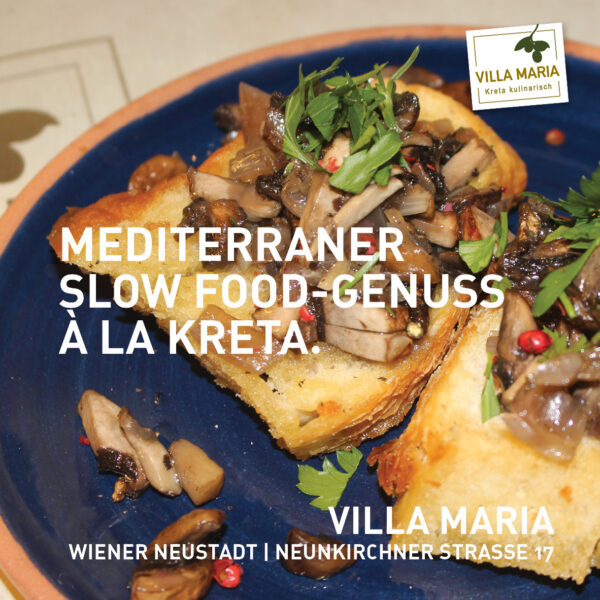 Mediterraner Slow Food-Genuss à la Kreta.