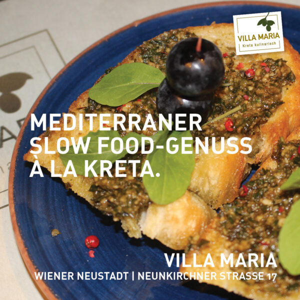 Mediterraner Slow Food-Genuss à la Kreta.