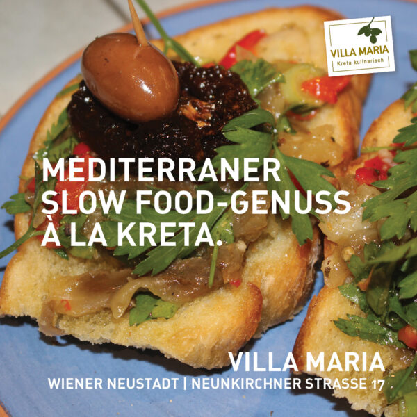 Mediterraner Slow Food-Genuss à la Kreta.