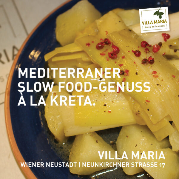Mediterraner Slow Food-Genuss à la Kreta.